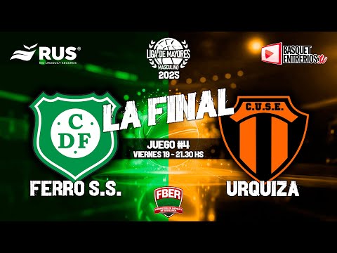 Liga Provincial de Mayores (Juego 4) - Final: Ferro San Salvador - Urquiza de Santa Elena