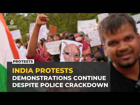 India’s ‘cockroach’ protest movement continue despite police crackdown