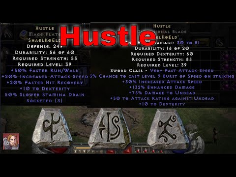 D2R 2.6 PTR Runewords - Hustle (Shael Ko Eld) Outdated