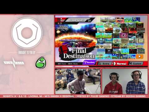 Rebirth IX: GP|Linus (Charizard/Bowser) vs Mr. H (Falcon)