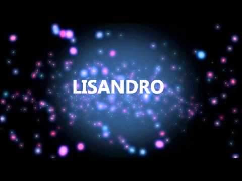 HAPPY BIRTHDAY LISANDRO!