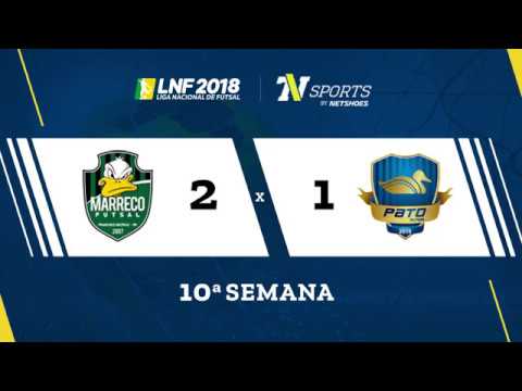 LNF2018 - Marreco 2 x 1 Pato - Gols - 10ª Rodada