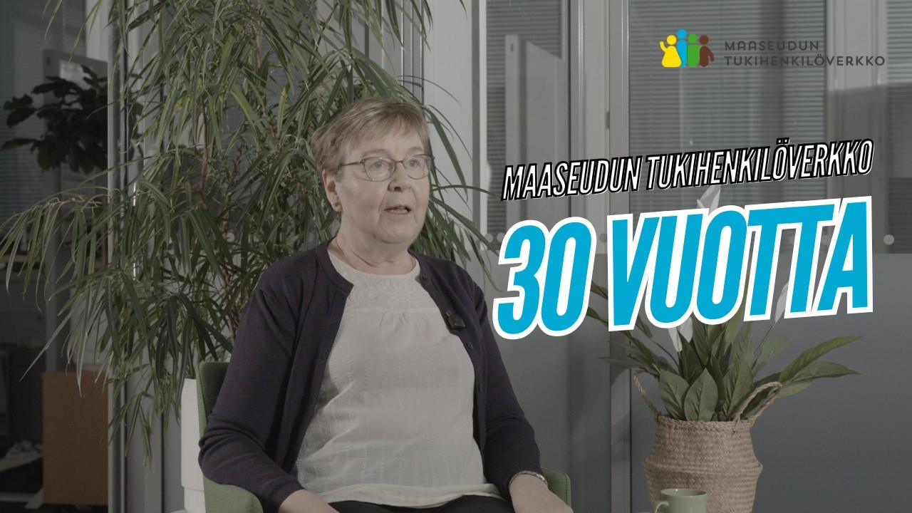 Maaseudun tukihenkilöverkko 30 vuotta: Kun arki kuormittaa, tukihenkilö kuuntelee ja tukee