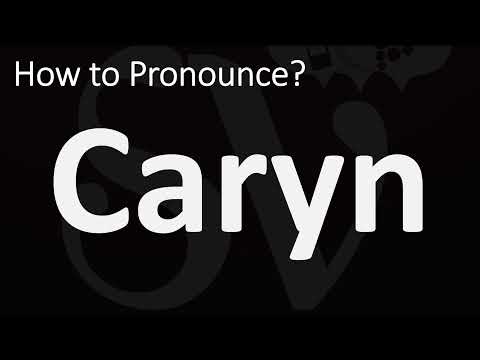 How to Pronounce Caryn? (CORRECTLY)
