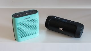 Bose Soundlink Colour vs. JBL Charge 2 - sound comparison