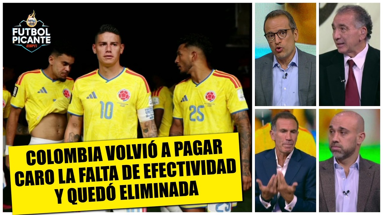 COLOMBIA se achicó en el partido más IMPORTANTE, por eso no está entre los GRANDES | Futbol Picante