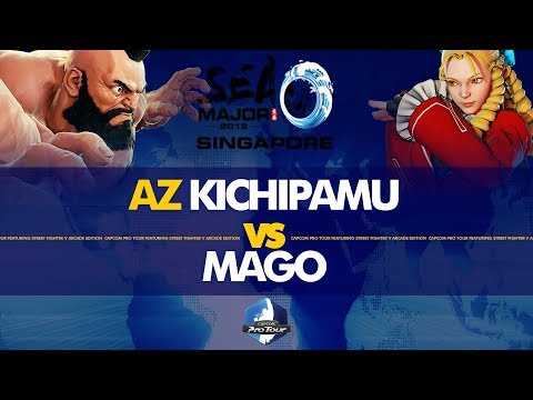 AZ Kichipamu (Zangief) vs Mago (Karin) - SEA Major 2019 Top 8  - CPT 2019