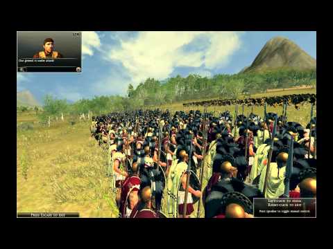 Rome II Sparta 300 Style vs Pontus