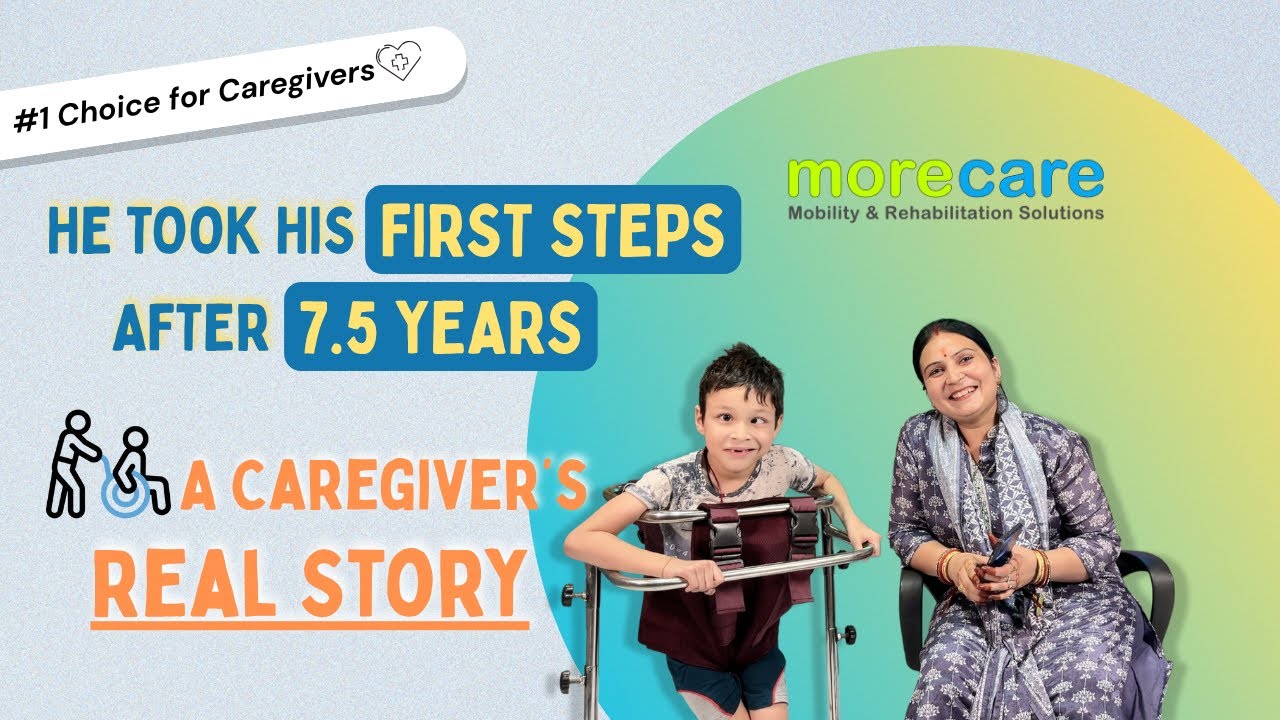 He Took His FIRST STEPS After 7.5 YEARS | A Mother’s Unbelievable Journey | Training Walker