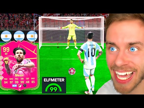 99er Lionel Messi - ABER ELFMETER bestimmen sein Team! 👀🎯
