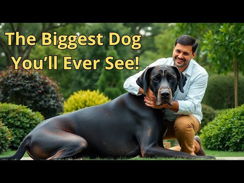 Meet the Tallest Dog in the World - The Great Dane Giant
