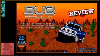 Sub Rally - on the Commodore AMIGA - with Commentary !!