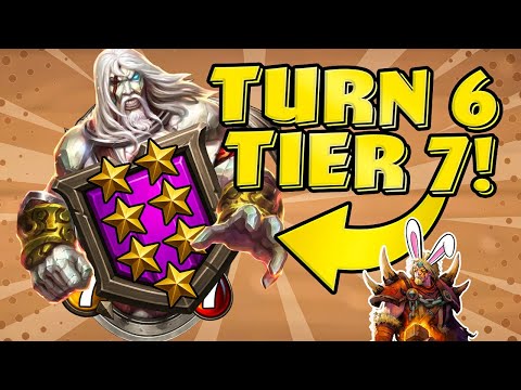 New TIER 7 On TURN 6! | Hearthstone Battlegrounds