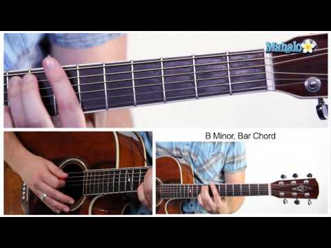 How to Play a B Minor (Bm) Bar Chord on Guitar (7th Fret)