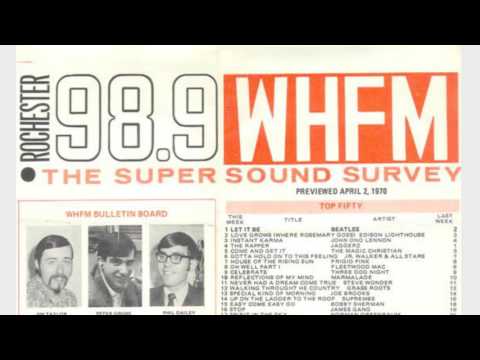 WHFM 99 Rochester - JJ Lucifer/Adrian Edwards - 1974 - 1978