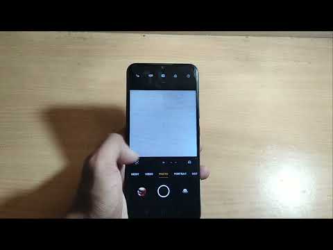 how to set timer on camera realme c11 phone