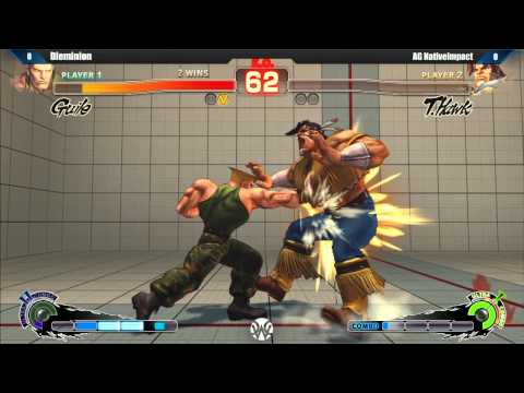 Cannes Winter Clash Qualifier - USF4 - Dieminion (Guile) vs AG NativeImpact (T. Hawk)