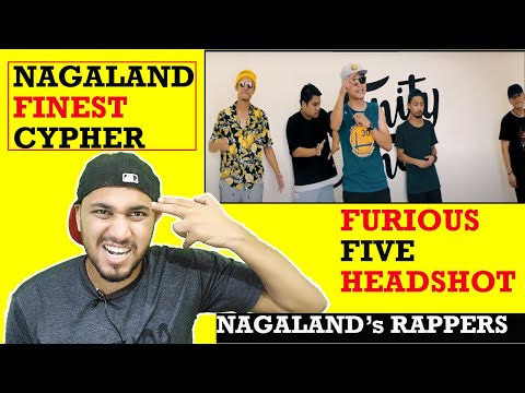REACTING #1 "NAGALAND'S FINEST" CYPHER - NV x Big Dane x LC x TS Geneses x Moko Koza ( NAGABEATZ)