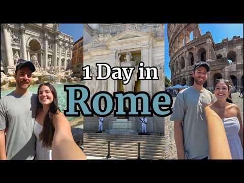 How to Spend One Day in Rome for First Time Visitors! | 1 Day Rome Itinerary