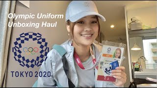 Olympic Tokyo 2020/2021 uniform unboxing haul archery Japan obs international broadcast service