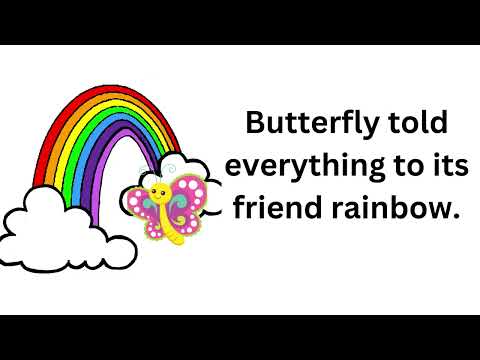 How a butterfly helped the flowers.An amazing story. 🙂