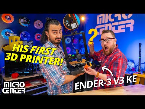 How to Build a Creality Ender-3 V3 KE 3D Printer |  Micro Center