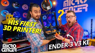 How to Build a Creality Ender-3 V3 KE 3D Printer |  Micro Center