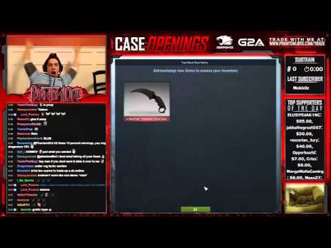 CS GO Phantoml0rd open case knife