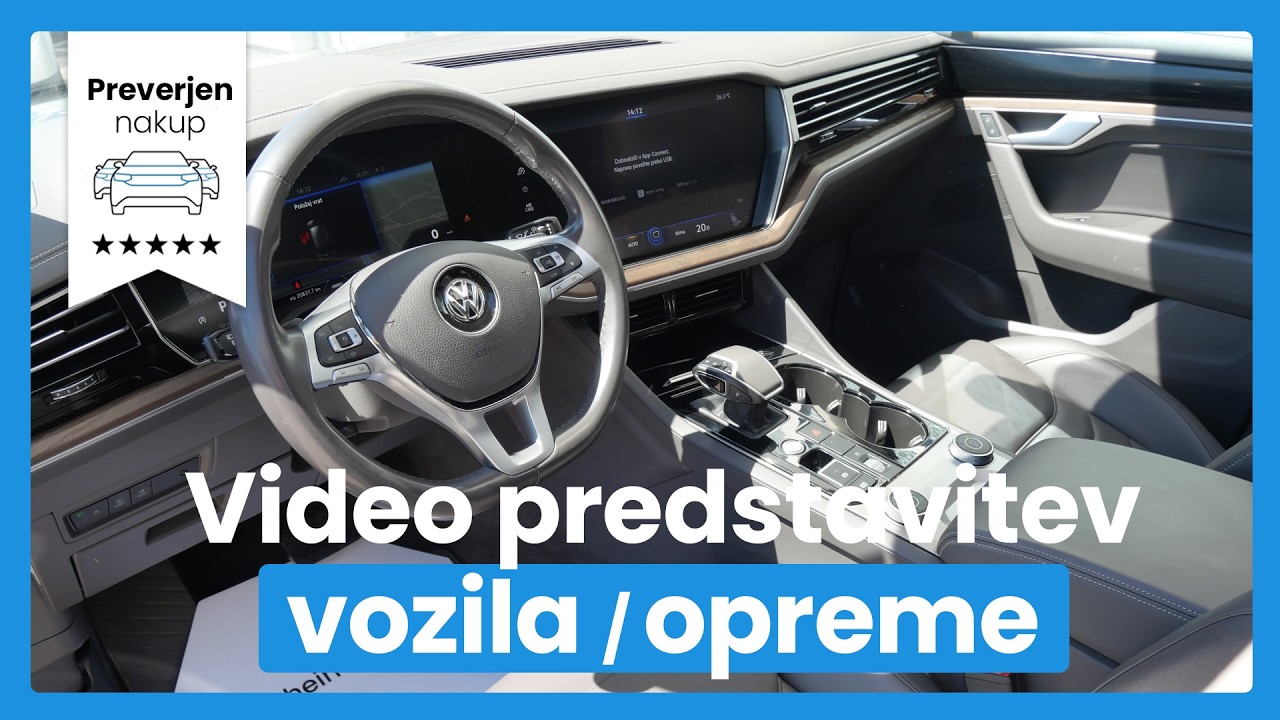 Volkswagen Touareg 3.0 TDI V6 Atmosphere Tiptronic 4 Motion - SLO
