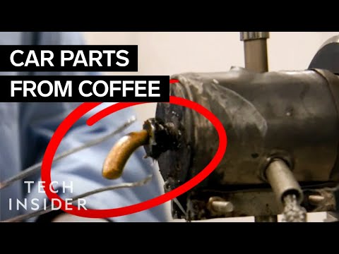フォードが中古マクドナルドのコーヒー豆から車の部品を作る方法 (How Ford Makes Car Parts From Used McDonald’s Coffee Beans)