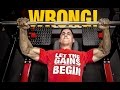 The Official Bench Press Check List (AVOID MISTAKES!)