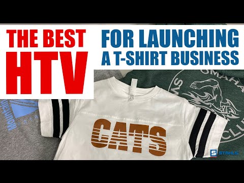 The Best HTV for Launching Your T-Shirt Business