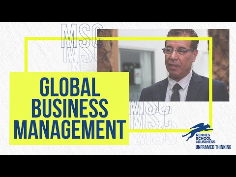 MSc in Global Business Management at Rennes School of Business