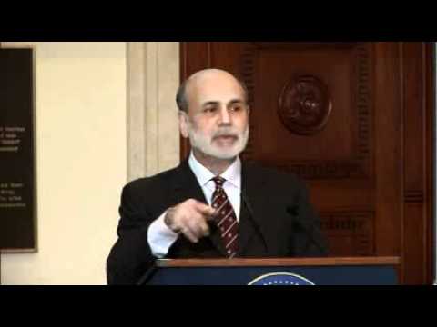 2011 College Fed Challenge National Finals, Chairman Bernanke's Welcoming Remarks
