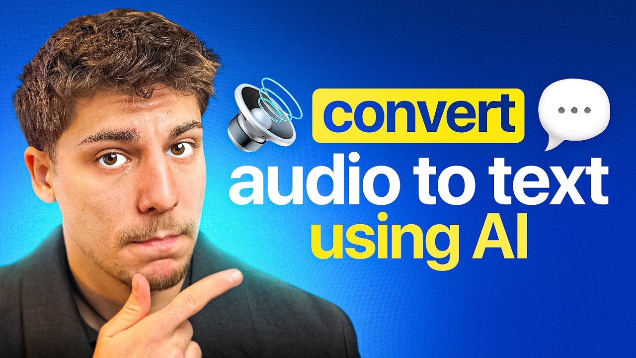 How to transcribe an audio to text 
