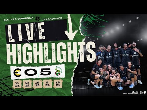 🐢🔥 HIGHLIGHTS: Elettro Cernusco vs Zeronomade | 0-5 |13.02.2025 🏐🐢