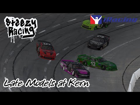 PSUEDO P2! - CARS Late Model Stock Tour - Fixed at Kevin Harvick's Kern Raceway - iRacing