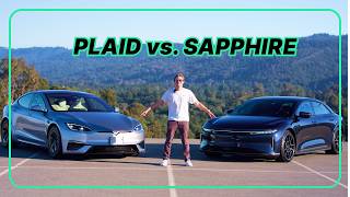 Tesla Model S Plaid and Lucid Air Sapphire