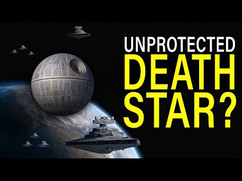 Why didn't the DEATH STAR have an ESCORT FLEET (at the Battle of Yavin)? | Star Wars Lore