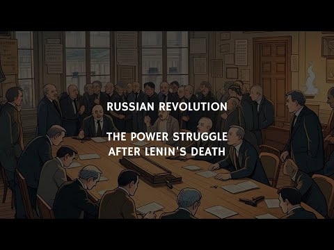 35/40 Russian Revolution | The Power struggle In Russian Politics After Lenin's Death |World History