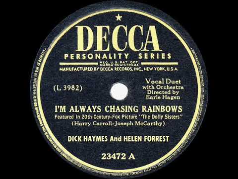 1946 HITS ARCHIVE: I’m Always Chasing Rainbows - Dick Haymes & Helen Forrest