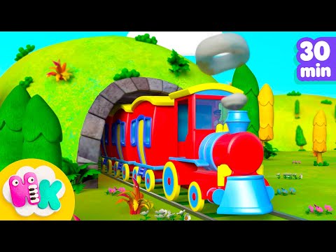 Tåget Visslar 🚂 Tåg för Barn | Barnsånger på Svenska | HeyKids