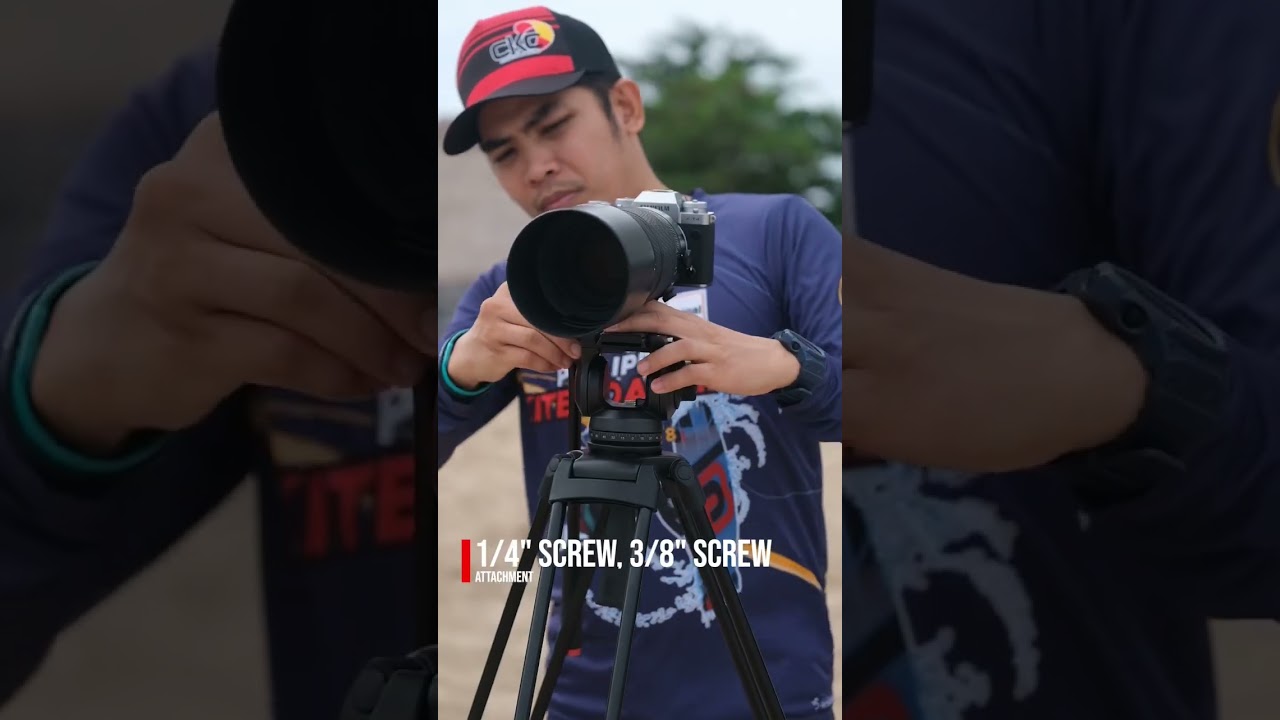 Miliboo MTT605A Aluminum Tripod – Quick Deployment and Setup