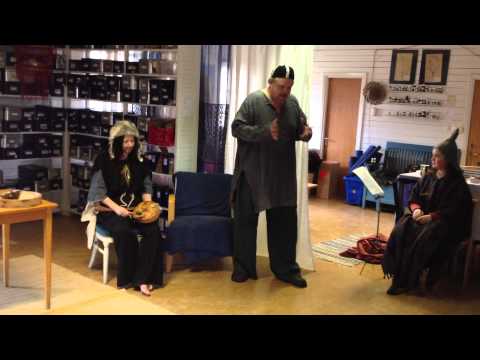 Pjäs Kalevala, r:9 eller "Goddag yxskaft"