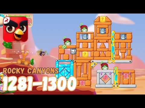 Angry Birds Journey: Levels 1281-1300 (Rocky Canyons) Gameplay - Part 65