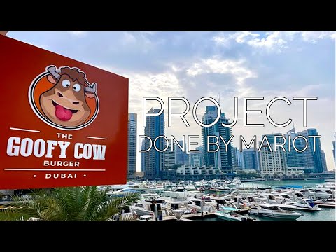 THE GOOFY COW IN DUBAI PROJECT DONE BY MARIOT