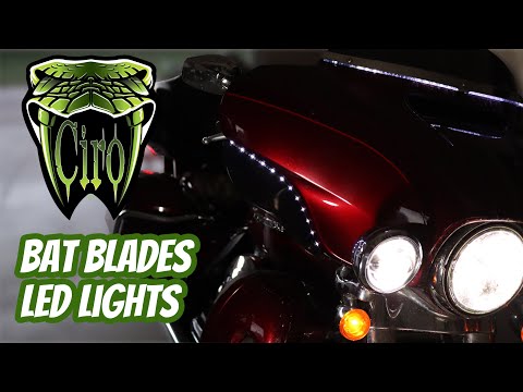 How to install lights on your fairing! Your batwing fairing NEEDS these Ciro3d LEDs!
