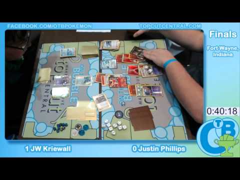 Fort Wayne, Indiana Regionals 2013 FINALS JW Kriewall (Virizion) vs Justin Phillips (Victini/Terraki