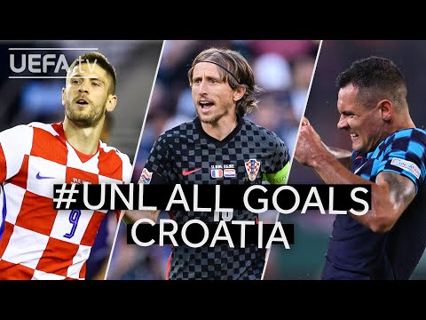 🔴⚪ CROATIA 2022/23 #UNL All GOALS to reach the finals!!