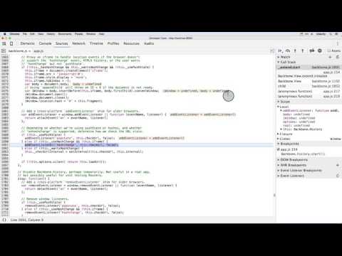 Stepping thru Backbone history start